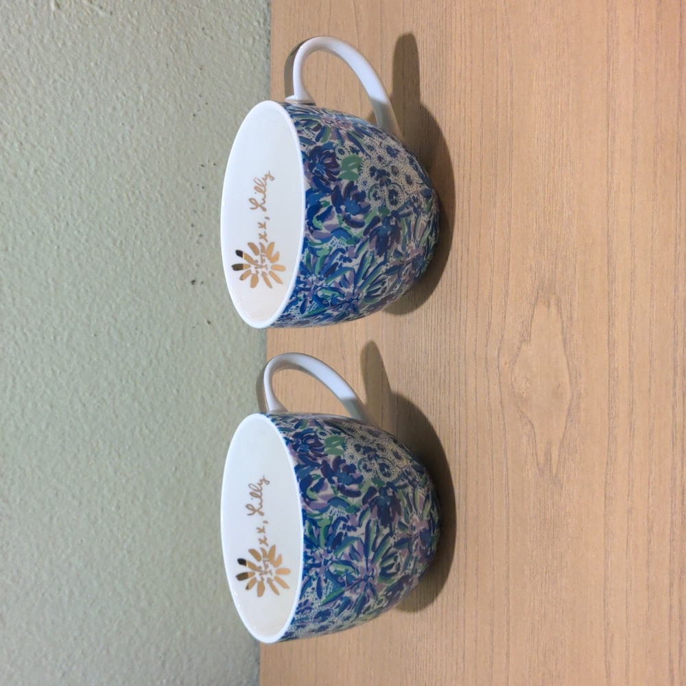 NWOB Two Lilly Pulitzer Ceramic Mugs